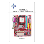 MSI MS-7181 V2.0 K8MM3-V Owner's Manual