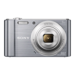 Sony DSC-W810 Kompaktni fotoaparat W810 s optičkim zumiranjem od 6x Upute za upotrebu