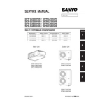 Sanyo SPW-C253GH5 Service manual