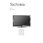 Technika LCD24-620 Flat Panel Television User guide