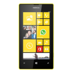 Nokia Lumia 520 Manual do Usu&aacute;rio