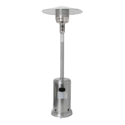 Hampton Bay NCZH-G-SS 48K BTU Stainless Steel Patio Heater User guide | Manualzz