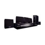 Philips DVD home theatre system HTS3011/55 User manual