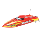 Pro Boat PRB08016 Recoil 17" Brushless Self-Righting Deep-V RTR Bedienungsanleitung