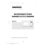Daewoo KOR-1A0A0A Service manual