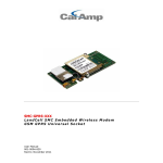 CalAmp Landcell SMC GPRS User Manual