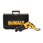 DeWalt DW566 ROTARY HAMMER instruction manual