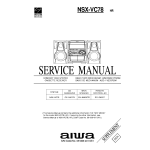 Aiwa NSX-VC78 Service Manual
