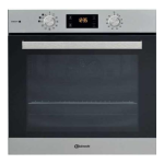Bauknecht ESZB 5463 BR Oven Program Chart