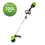 Greenworks Pro ST60L00 60-Volt Max 16-in Straight Cordless String Trimmer Operating Guide