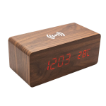 Denver ECQ-104NL Wooden alarm clock Manuel utilisateur