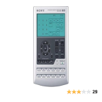 Sony Universal Remote RM-AV2500 User manual