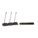 Shure DDS5900 Discussion System ユーザーガイド