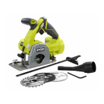 Ryobi P555 18V ONE+ 3-3/8" Multi-Material Plunge Saw Owner Manual
