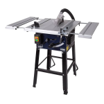 Ferm TSM1033 Table Saw instruction manual