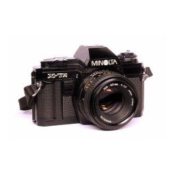 Minolta X-7A Instruction Manual | Manualzz