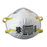 3M Particulate Respirator 8110S, N95 160 EA/Case Instruction