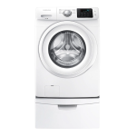 Samsung WF42H5000AW/A2 WF42H5000AW/A2 Front Loading Washer, 4.2 cu.ft User manual