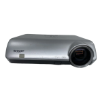 Sharp PG-MB60X Projector Product sheet