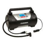 Husky HD12120B 12/120 Volt Auto and Home Inflator Use and Care Manual