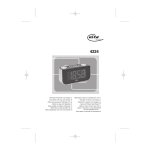 Elta Clock Radio 4224 User manual