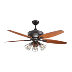 NOMA Gunner Reversible 5-Blade 3-Speed Ceiling Fan Owner Manual