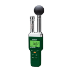 Extech Instruments HT200 Heat Stress WBGT (Wet Bulb Globe Temperature) Meter Datasheet