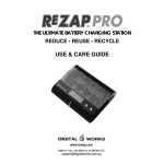Digital Works ReZap Pro RBC889 Use &amp; care guide