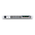 GW Instek PSU- Programmable &amp; Single Channel DC Power Supplie User Manual