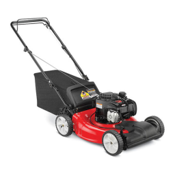 Yard Machines Refurbished 21 in. 140cc Walk Behind Gas Self Propelled Mower 产品信息 | Manualzz