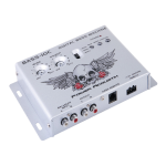 Power Acoustik Bass-10 Signal Processor Owner Manual