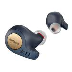 Jabra Elite Active 65t In-Ear True Wireless headphones&ndash;Blue Instruction Manual