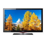 Samsung 37'' C650 Series 6 SMART Full HD LCD TV User manual