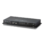 Cyp AVX-501F-TR AVX over Fiber - UHD+ 2x1 HDMI/DP to HDMI Bi-directional Transceiver W/HID USB Manual