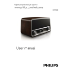Philips Original radio OR7200 User manual