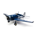Hangar 9 HAN2765 F6F Hellcat 15cc ARF, 64" Owner's Manual