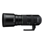 Mode d'emploi Objectif HD PENTAX-D FA 150-450mmF4.5-5.6ED DC AW