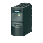 Siemens MICROMASTER 420 0.75 kW 1-phase frequency inverter, 230 Vac to , 6SE6420-2AB17-5AA1 Frequency Inverter Datenblatt