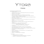 Ytora TPW389 manual
