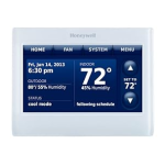 Honeywell Home THX9421R5021WW Prestige&reg; THM5421R1021 3H/2C, 4H/2C Programmable Thermostat Specification