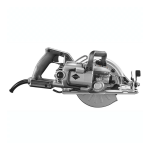 SKILSAW SPT77W-01 7-1/4-in Worm Drive Corded Circular Saw Use and care guide