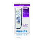Philips SRP3004/53 Perfect replacement Universal remote control Product Datasheet