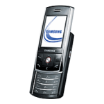 Samsung SGH-D800 User manual
