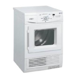Whirlpool AWZ 8680 Dryer Programmakaart | Manualzz