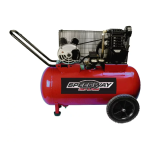 SPEEDWAY 53200 20 Gal. 2 HP Cast Iron Electric Air Compressor Operating instructions