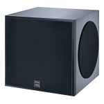 Magnat Audio Cinema Ultra SUB 300-THX 18 hertz and no end of acoustic pressure Certified by THX&reg; Important Notes For Installation &amp; Warranty Card