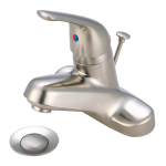 Premier 67266W-7104 Westlake 4 in. Centerset Single-Handle Bathroom Faucet installation Guide