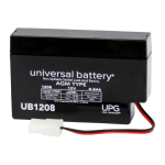 UPG UB1208 Universal Sealed Lead-Acid Battery Owner's Manual