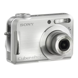 Sony DSC-S700 Digital Camera manual | Manualzz