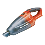 Einhell 2347124 PXC 18-Volt Cordless Home/Auto Handheld Vacuum, w/Crevice Tool, Floor Nozzle (Tool Only) Original Operating Instructions